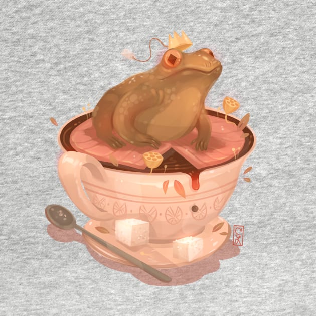 Tea Frog Queen by Claire Lin